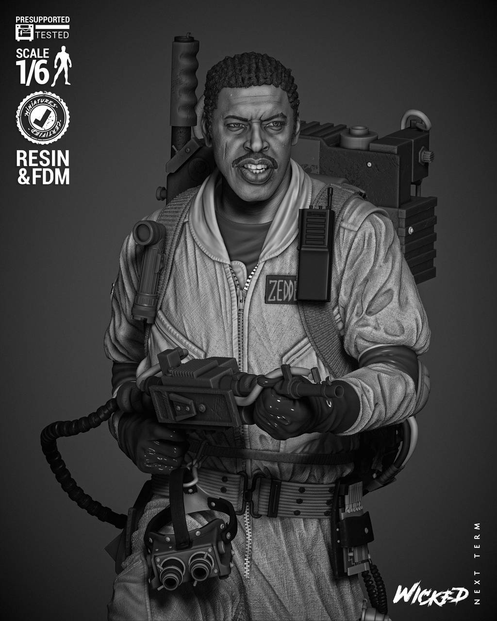 P站图纸印象馆 3DWicked 捉鬼敢死队 温斯顿 3DWicked 捉鬼敢死队 温斯顿