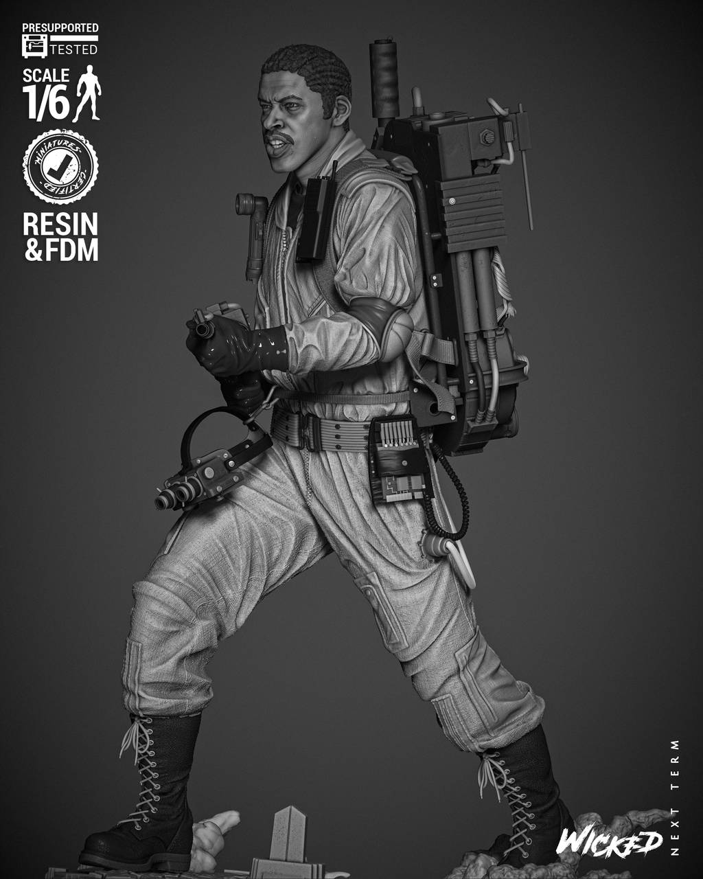 P站图纸印象馆 3DWicked 捉鬼敢死队 温斯顿 3DWicked 捉鬼敢死队 温斯顿