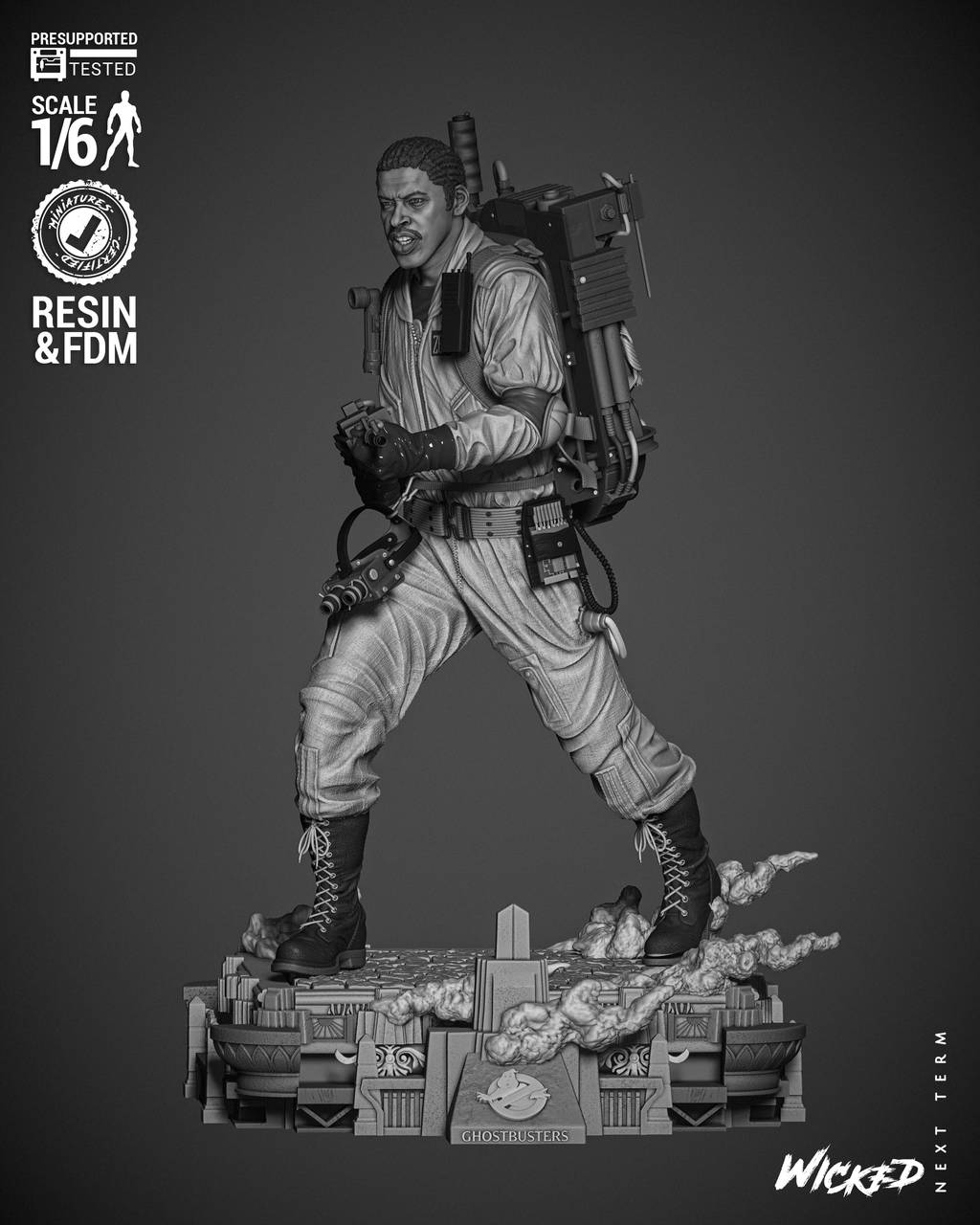 P站图纸印象馆 3DWicked 捉鬼敢死队 温斯顿 3DWicked 捉鬼敢死队 温斯顿