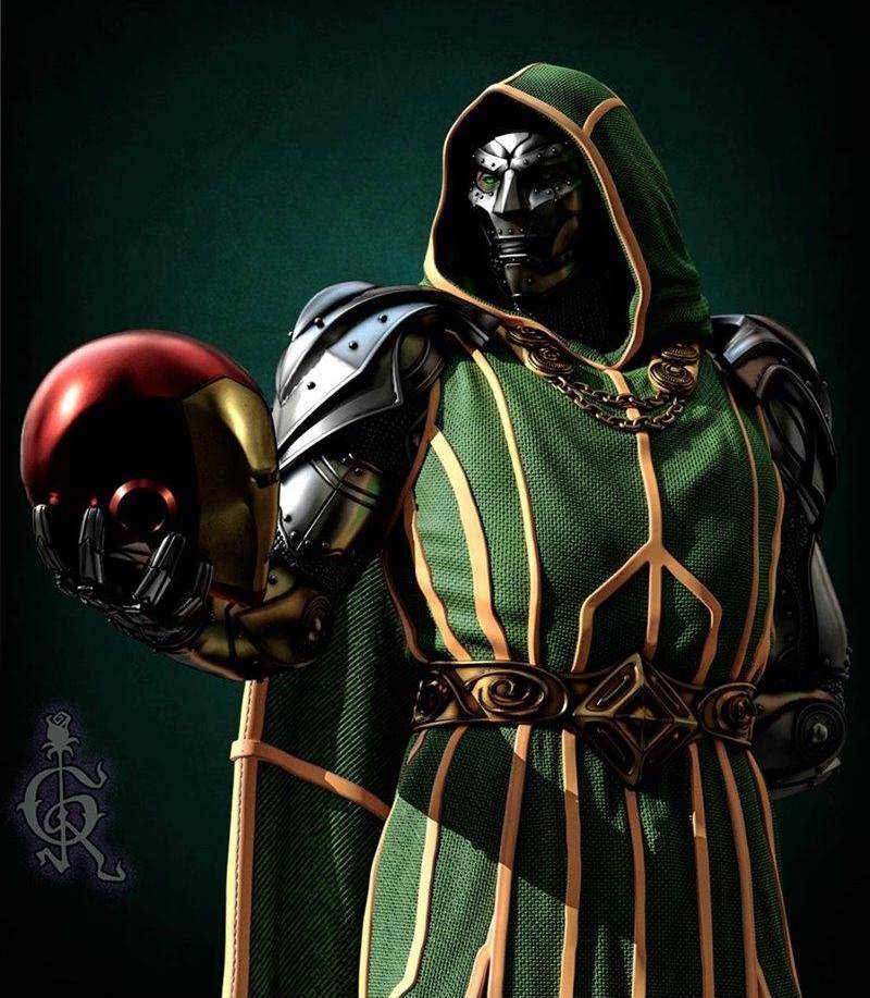 P站图纸印象馆 漫威 神奇四侠 毁灭博士 漫威 神奇四侠 毁灭博士