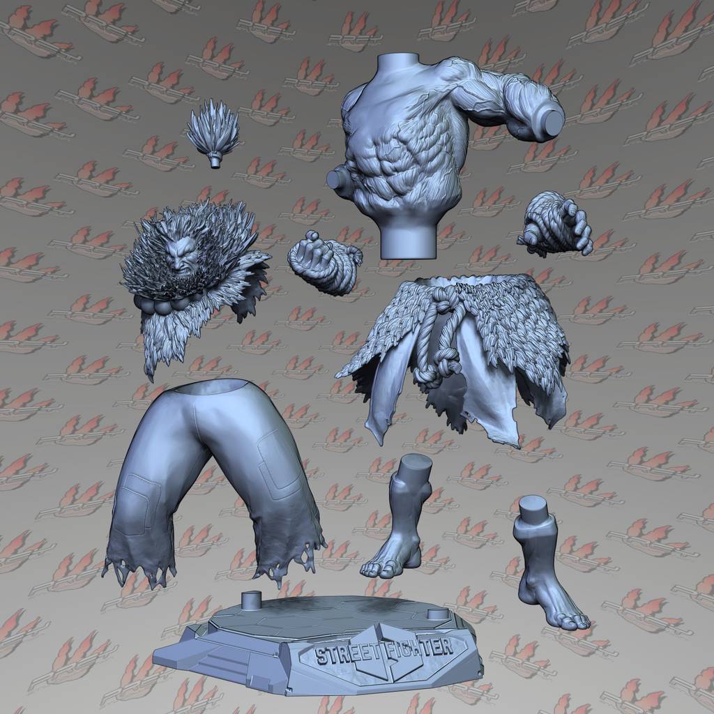 P站图纸印象馆 PCS 街头霸王 豪鬼 PCS 街头霸王 豪鬼