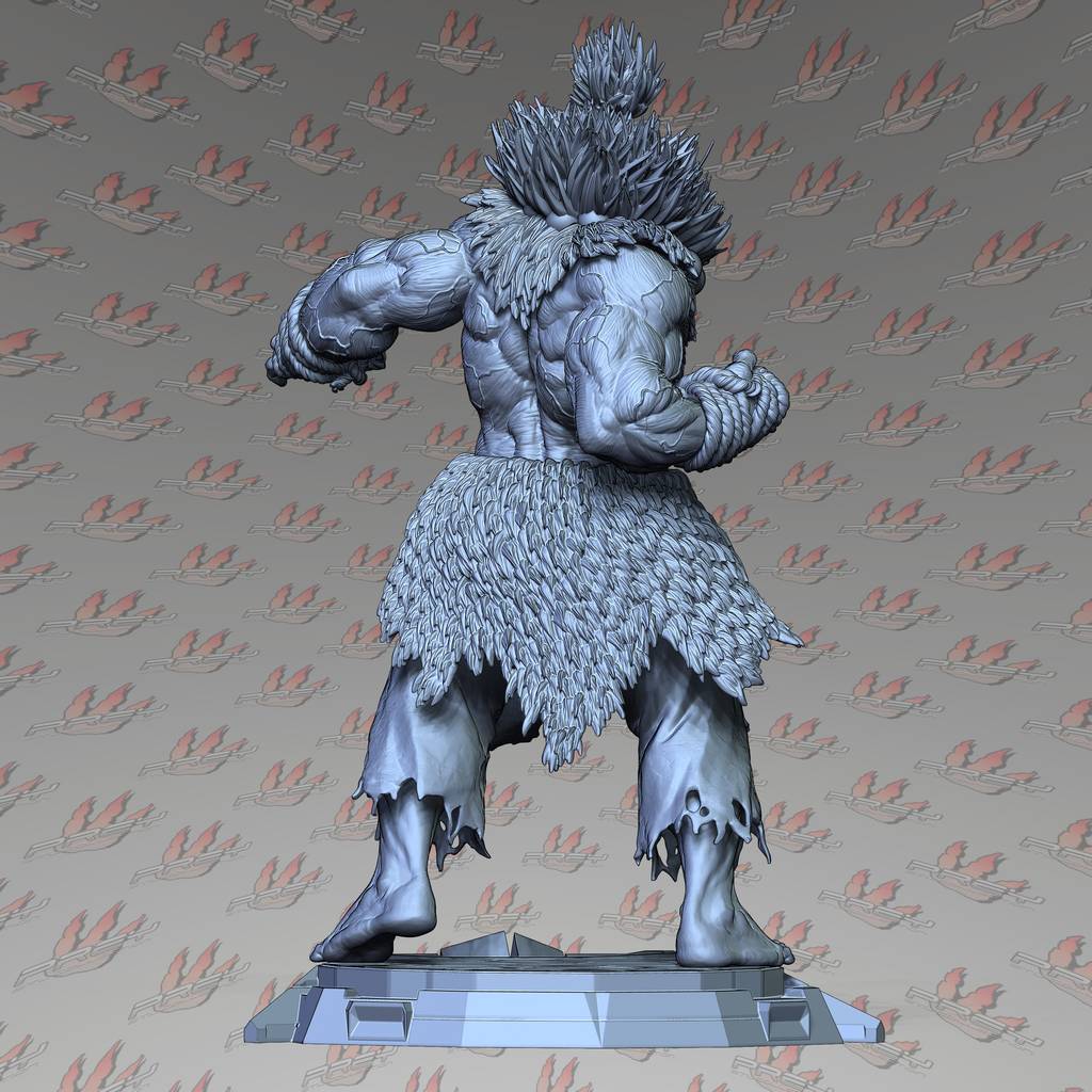 P站图纸印象馆 PCS 街头霸王 豪鬼 PCS 街头霸王 豪鬼