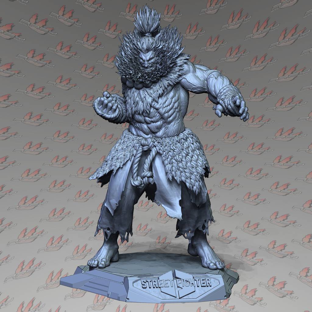 P站图纸印象馆 PCS 街头霸王 豪鬼 PCS 街头霸王 豪鬼