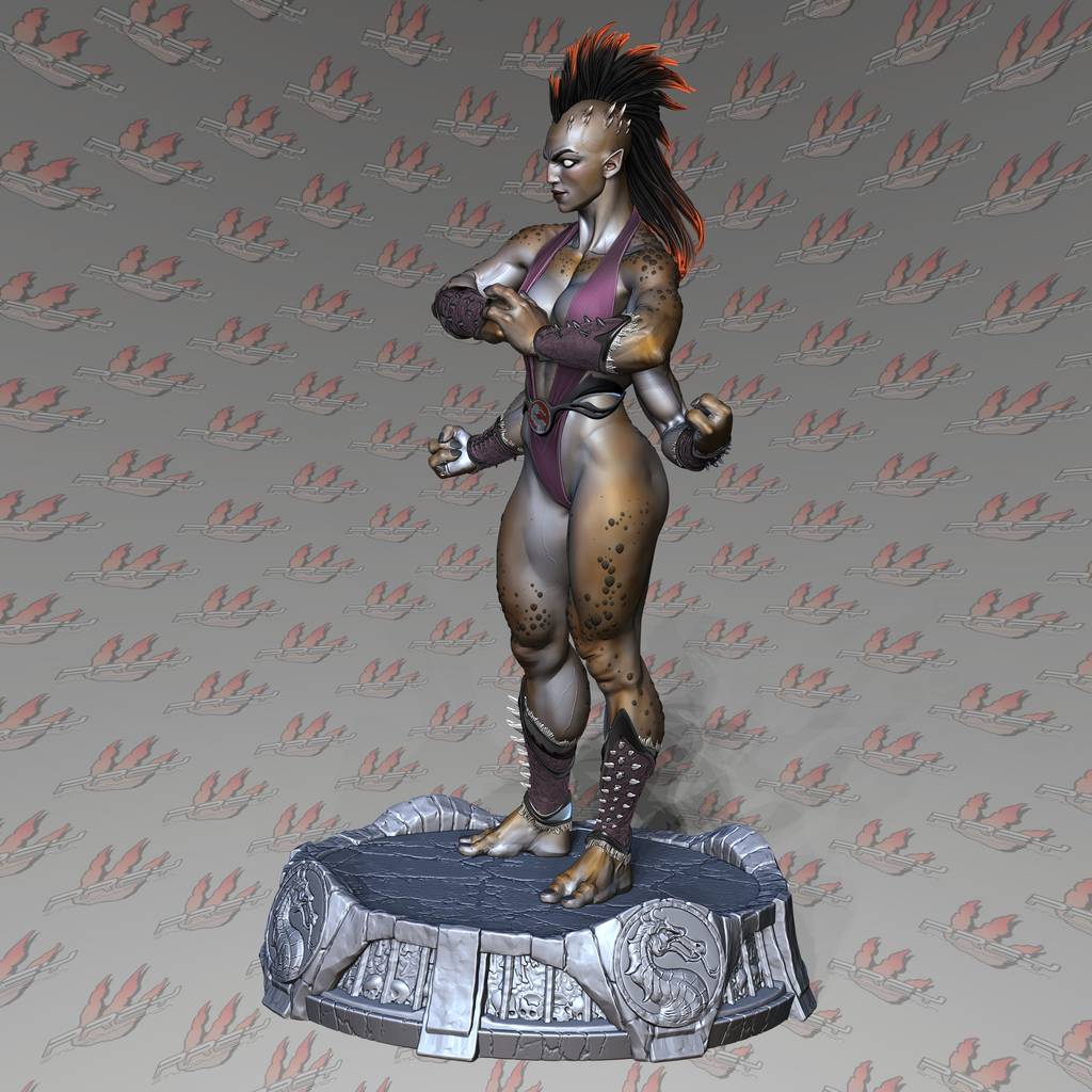 P站图纸印象馆 PCS 真人快打 四臂女怪 PCS 真人快打 四臂女怪