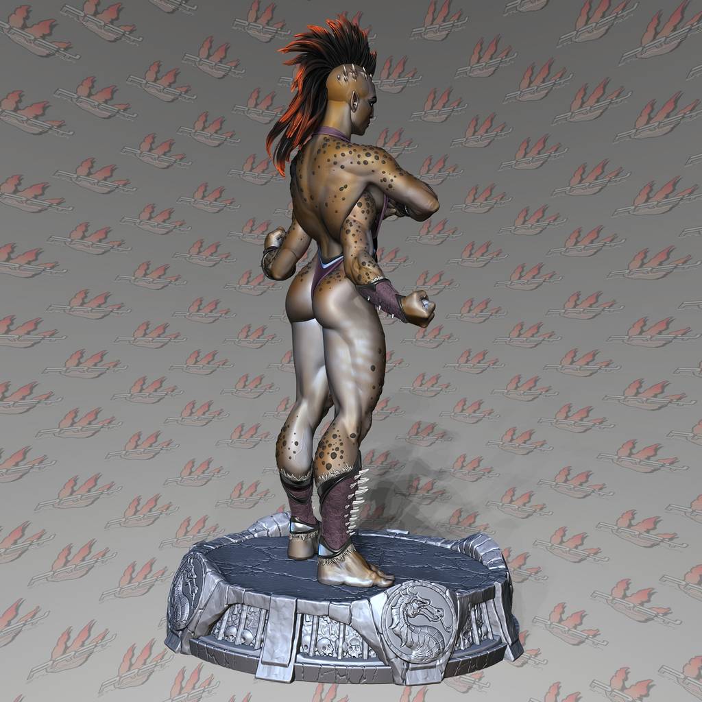 P站图纸印象馆 PCS 真人快打 四臂女怪 PCS 真人快打 四臂女怪