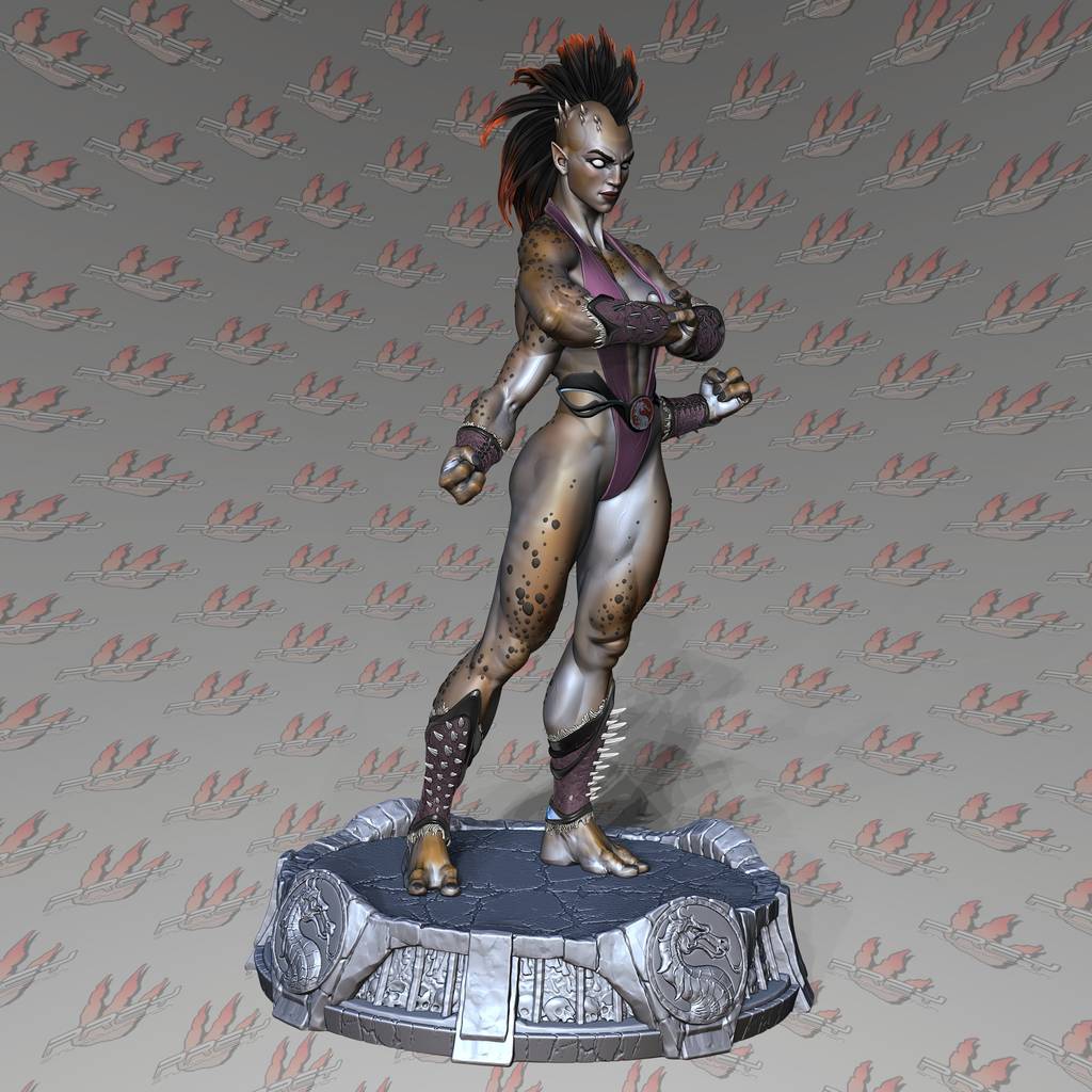 P站图纸印象馆 PCS 真人快打 四臂女怪 PCS 真人快打 四臂女怪