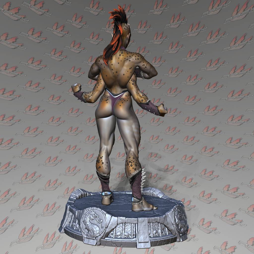 P站图纸印象馆 PCS 真人快打 四臂女怪 PCS 真人快打 四臂女怪