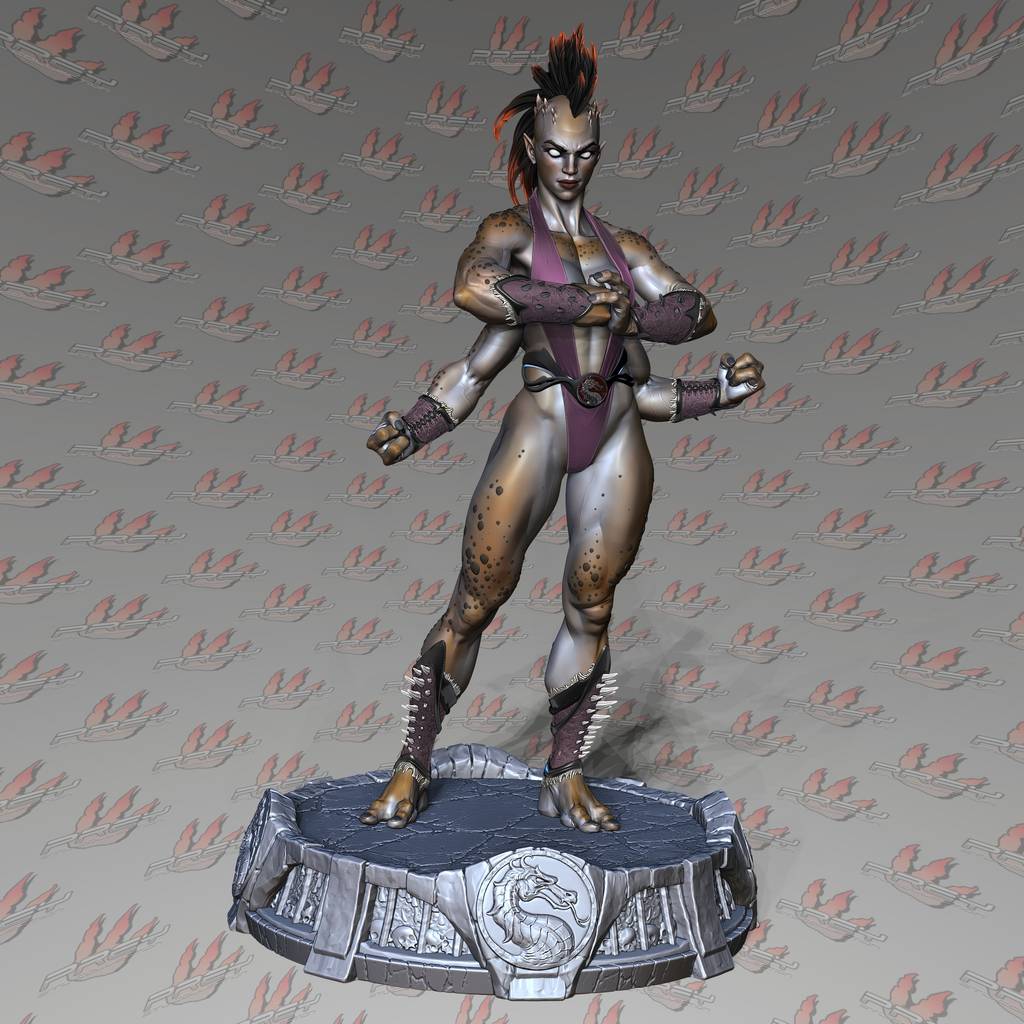 P站图纸印象馆 PCS 真人快打 四臂女怪 PCS 真人快打 四臂女怪