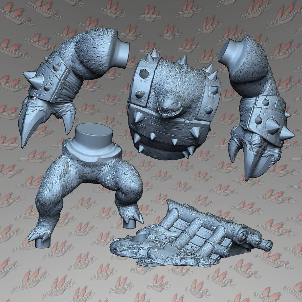 P站图纸印象馆 PCS 忍者神龟 Ocho PCS 忍者神龟 Ocho