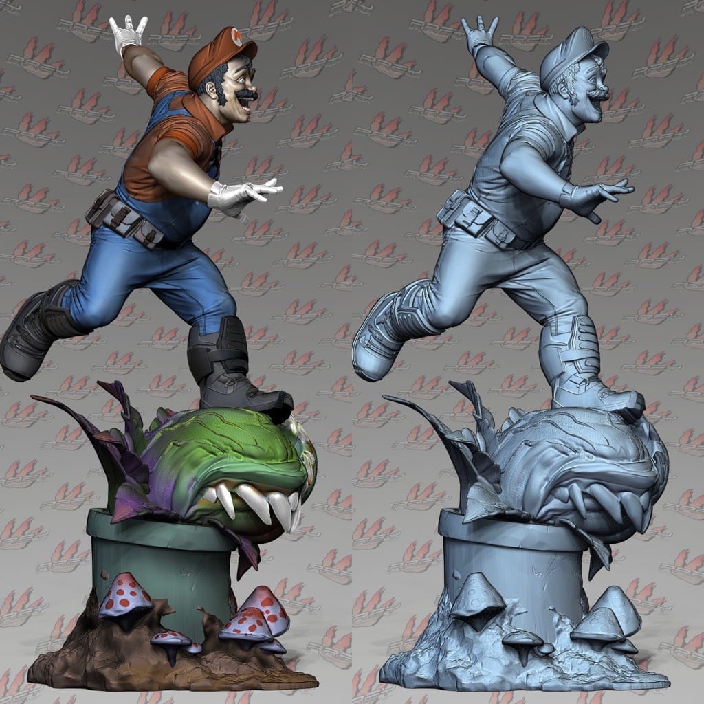 P站图纸印象馆 PCS 超级马里奥 PCS 超级马里奥