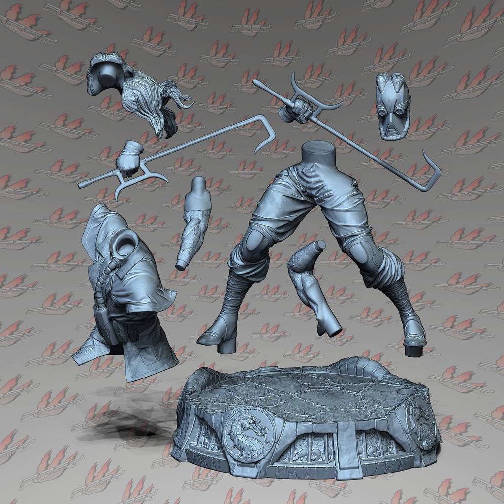 P站图纸印象馆 PCS 真人快打 烧伤人 PCS 真人快打 烧伤人