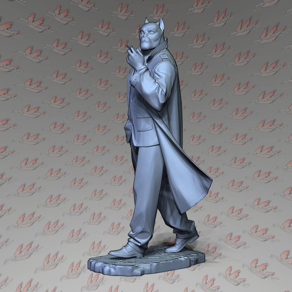 P站图纸印象馆 PCS 黑猫侦探 墨萨德 PCS 黑猫侦探 墨萨德