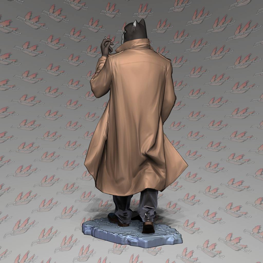 P站图纸印象馆 PCS 黑猫侦探 墨萨德 PCS 黑猫侦探 墨萨德