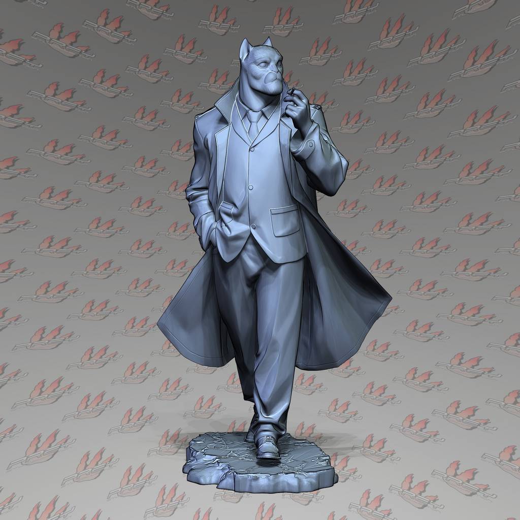 P站图纸印象馆 PCS 黑猫侦探 墨萨德 PCS 黑猫侦探 墨萨德