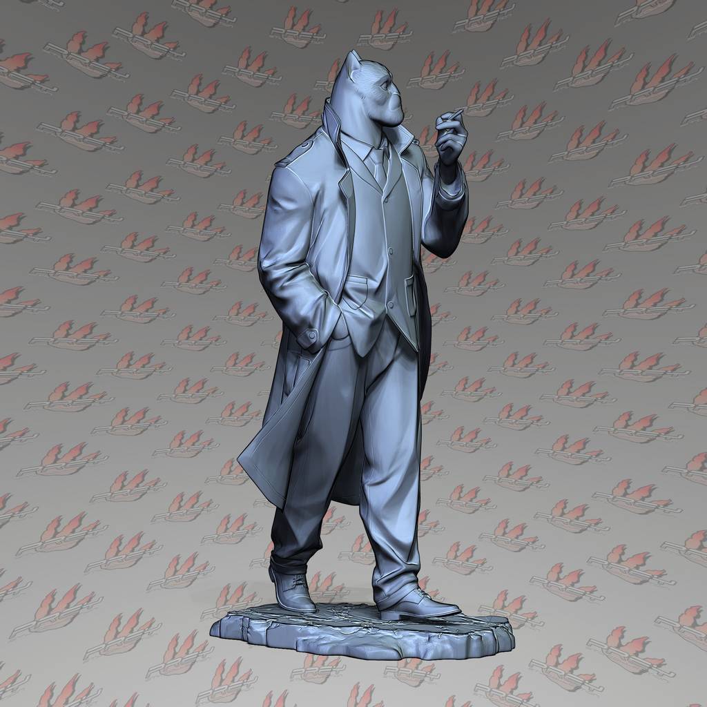 P站图纸印象馆 PCS 黑猫侦探 墨萨德 PCS 黑猫侦探 墨萨德