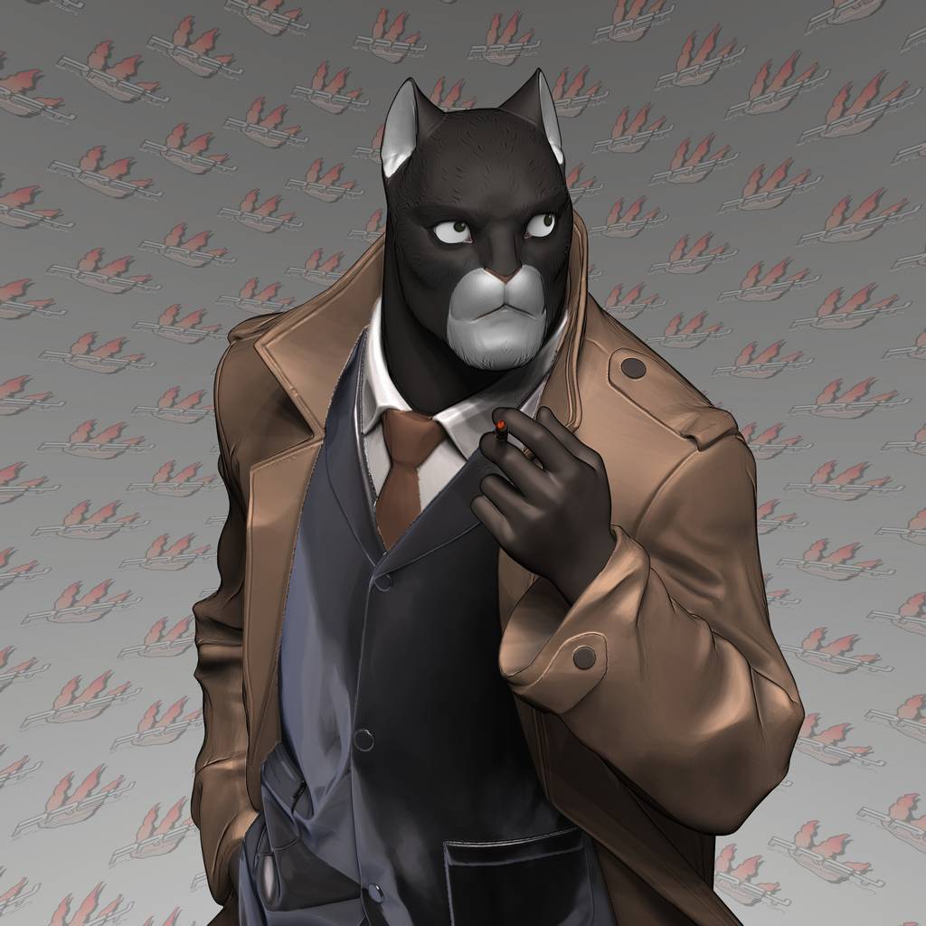 P站图纸印象馆 PCS 黑猫侦探 墨萨德 PCS 黑猫侦探 墨萨德