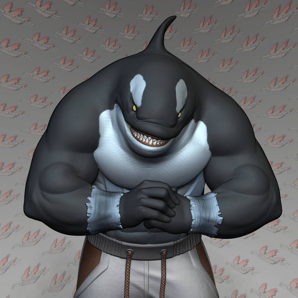 P站图纸印象馆 PCS 鲨鱼侠 Moby Lick PCS 鲨鱼侠 Moby Lick