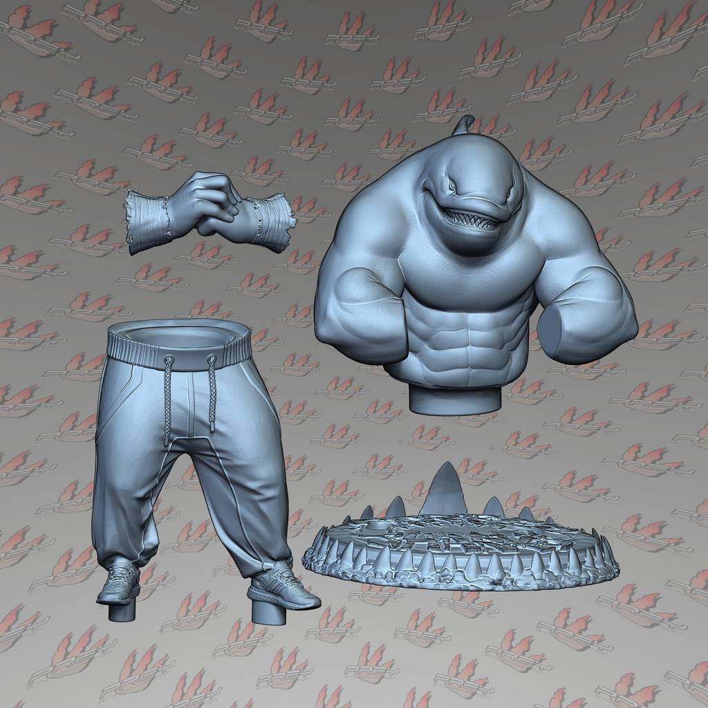 P站图纸印象馆 PCS 鲨鱼侠 Moby Lick PCS 鲨鱼侠 Moby Lick