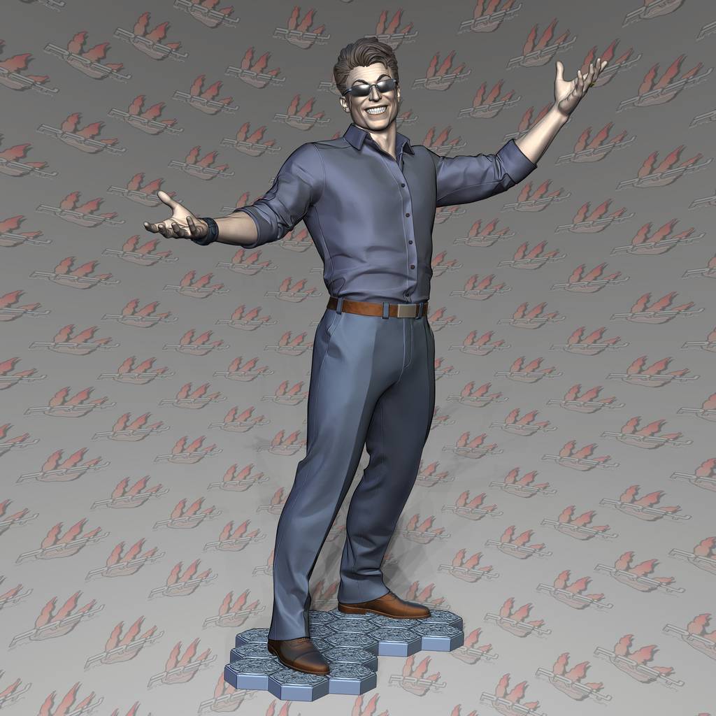 P站图纸印象馆 PCS 真人快打 乔尼凯奇 PCS 真人快打 乔尼凯奇