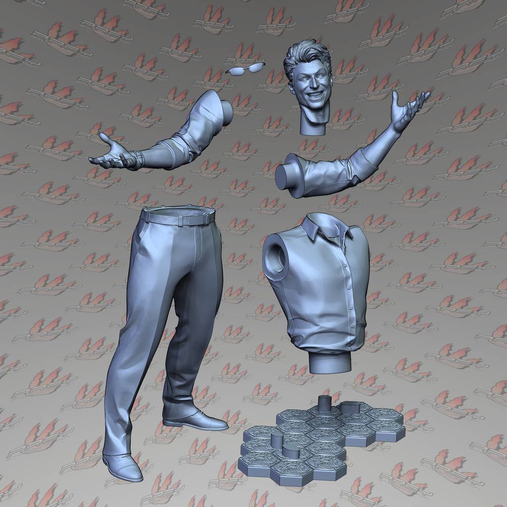 P站图纸印象馆 PCS 真人快打 乔尼凯奇 PCS 真人快打 乔尼凯奇