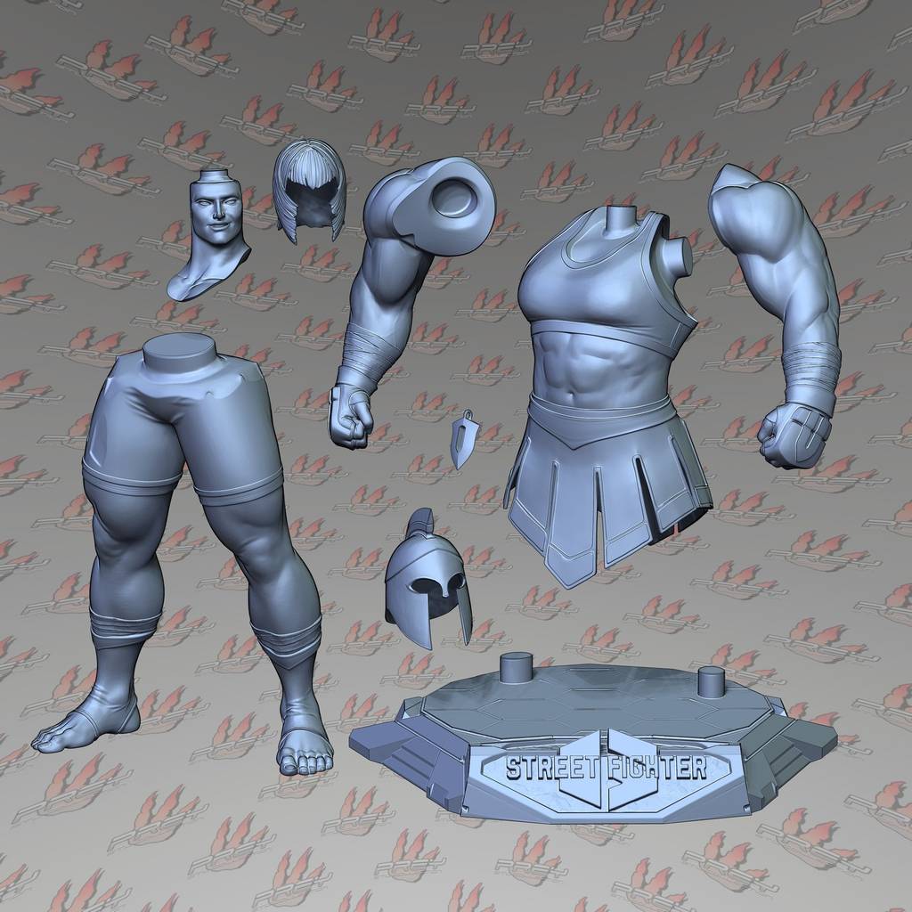 P站图纸印象馆 PCS 街头霸王 玛丽莎 PCS 街头霸王 玛丽莎