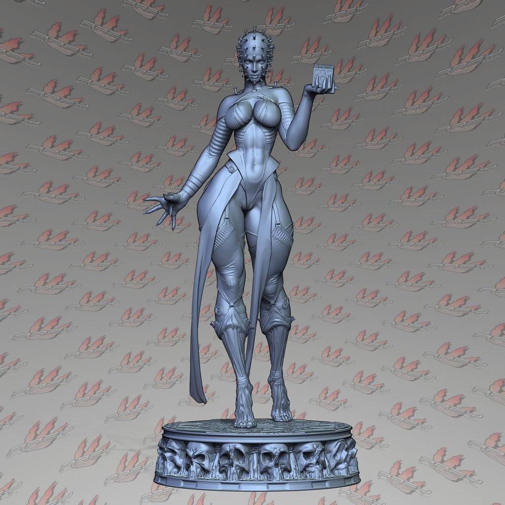 P站图纸印象馆 PCS 猛鬼追魂 钉子头女祭司 PCS 猛鬼追魂 钉子头女祭司