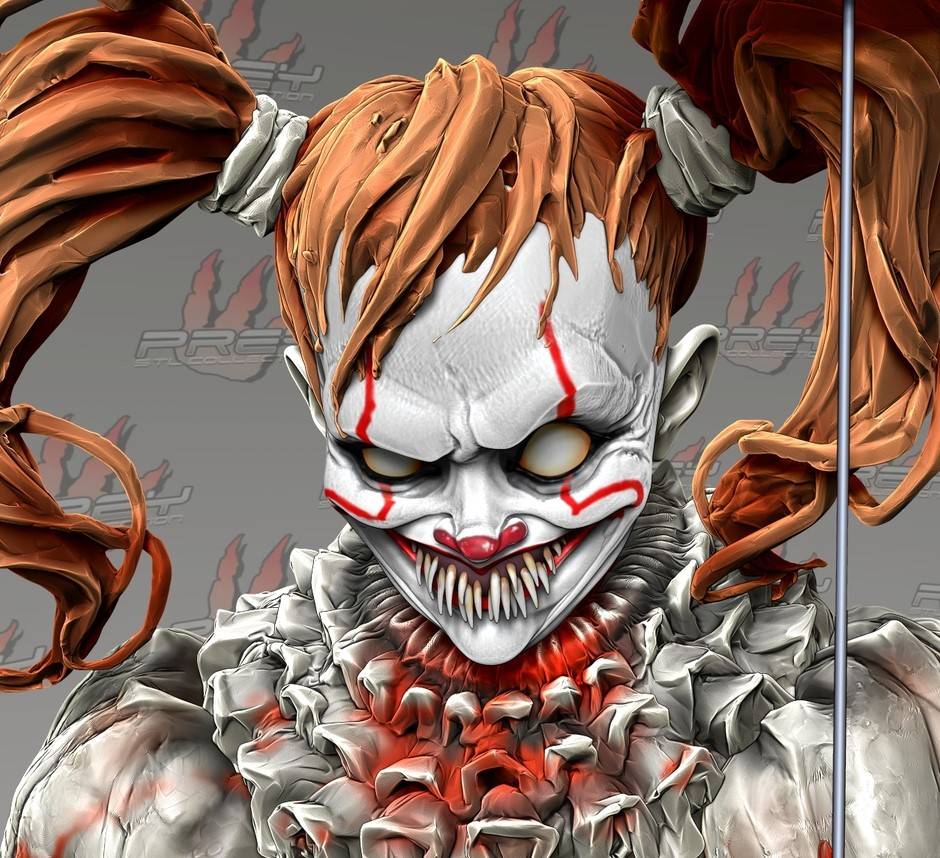 P站图纸印象馆 PCS 小丑回魂 潘尼怀斯 PCS 小丑回魂 潘尼怀斯