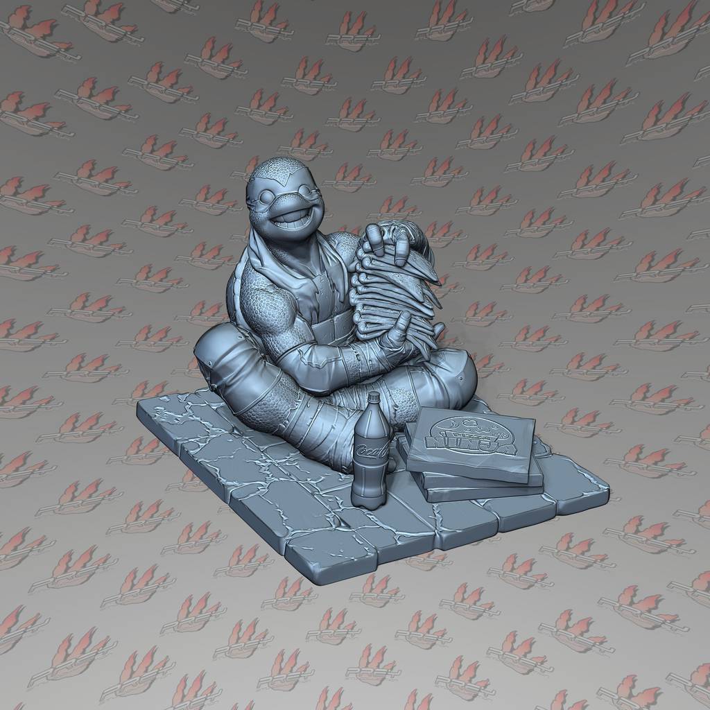 P站图纸印象馆 PCS 忍者神龟 米开朗基罗 PCS 忍者神龟 米开朗基罗