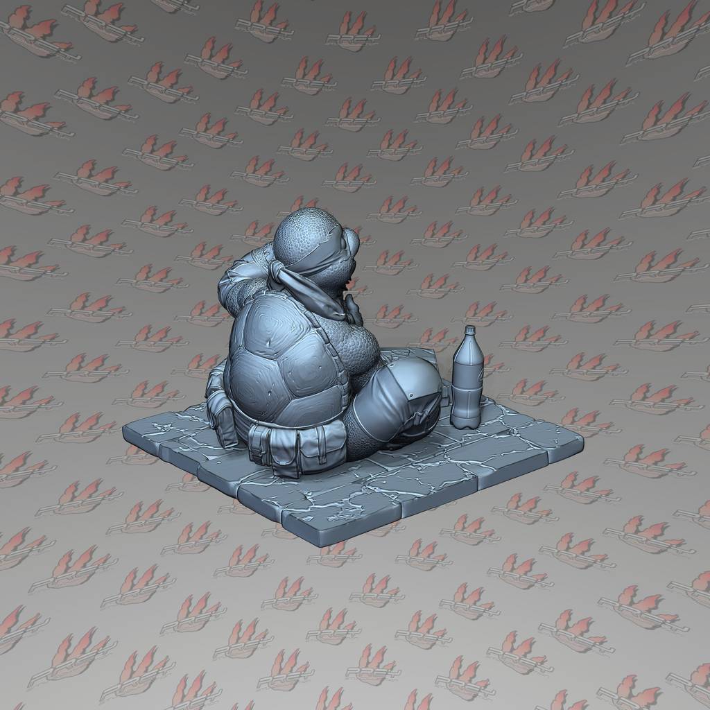 P站图纸印象馆 PCS 忍者神龟 米开朗基罗 PCS 忍者神龟 米开朗基罗