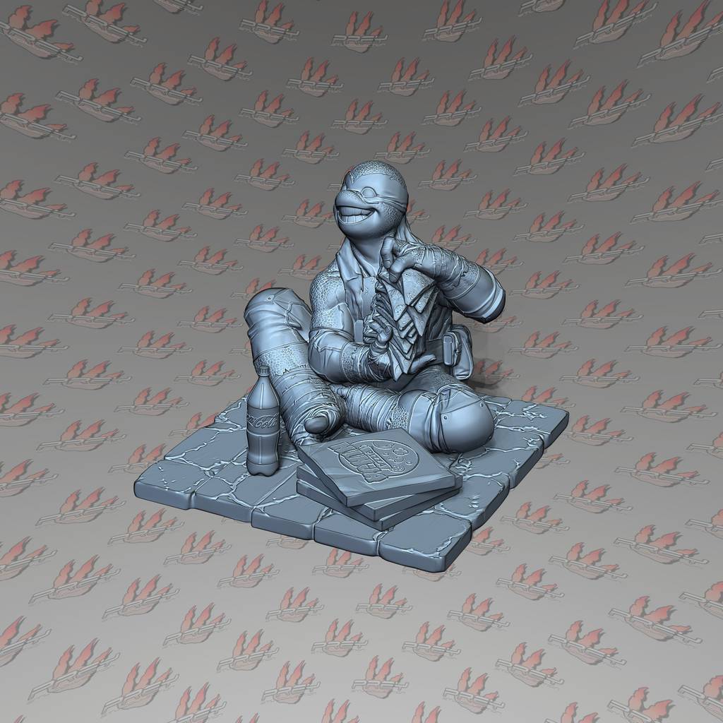 P站图纸印象馆 PCS 忍者神龟 米开朗基罗 PCS 忍者神龟 米开朗基罗