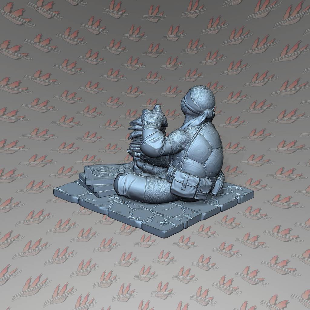 P站图纸印象馆 PCS 忍者神龟 米开朗基罗 PCS 忍者神龟 米开朗基罗