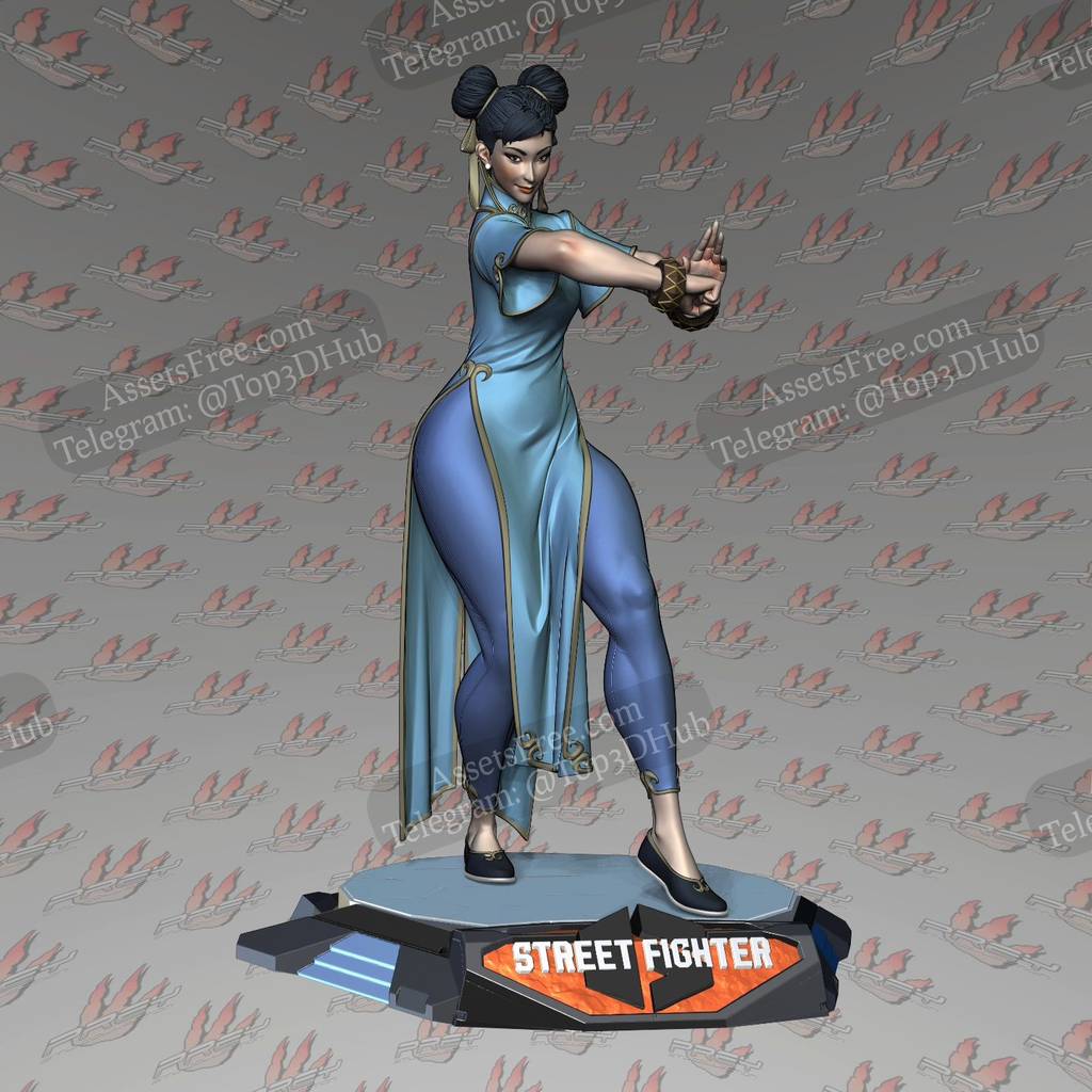 P站图纸印象馆 PCS 街头霸王 春丽 PCS 街头霸王 春丽