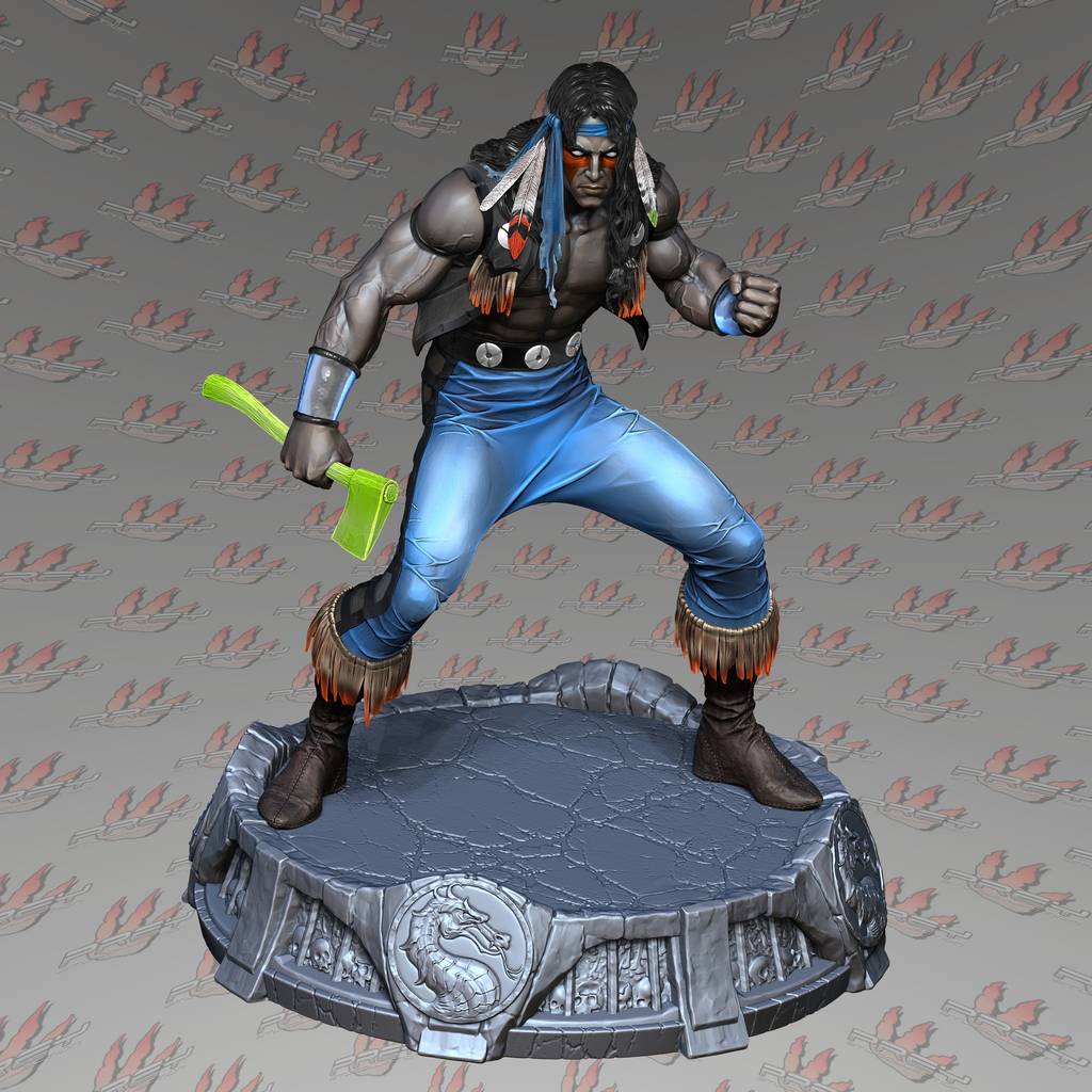 P站图纸印象馆 PCS 真人快打 灵魂萨满 PCS 真人快打 灵魂萨满