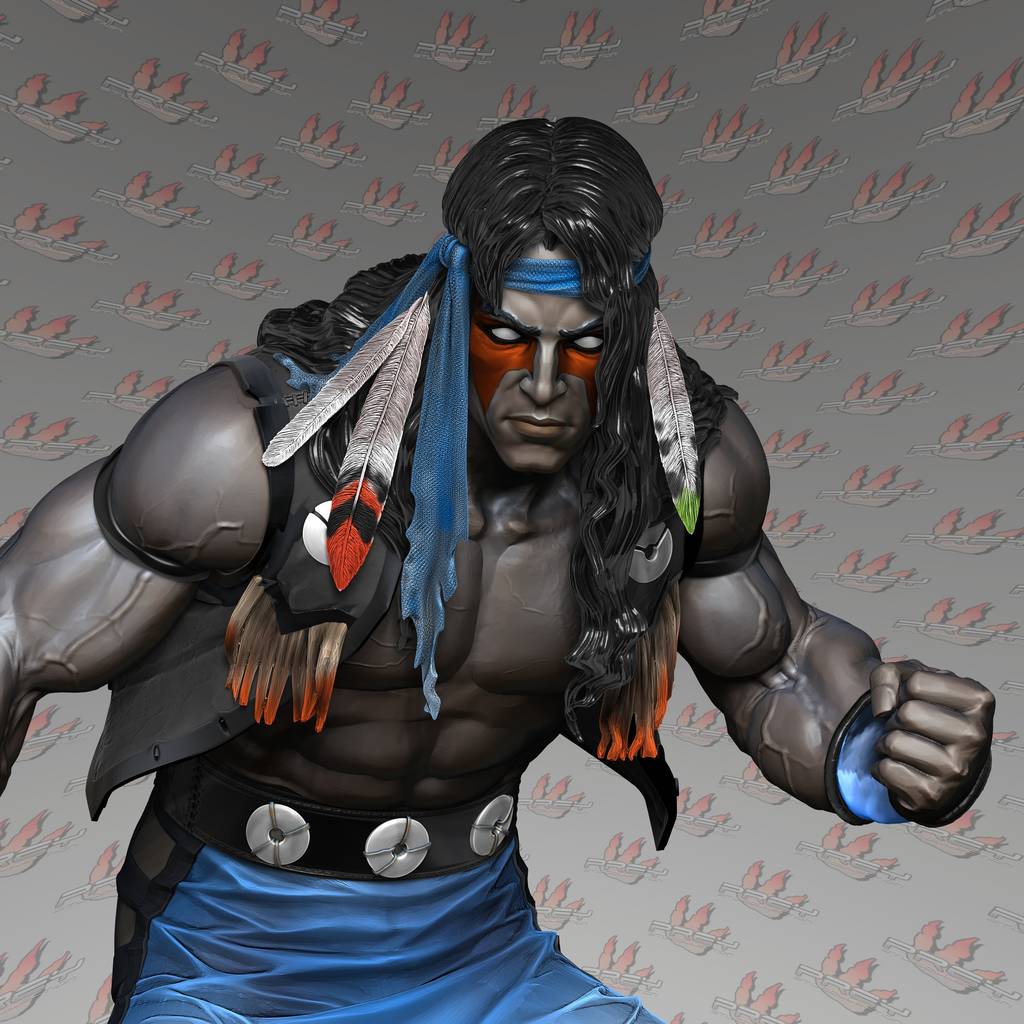 P站图纸印象馆 PCS 真人快打 灵魂萨满 PCS 真人快打 灵魂萨满