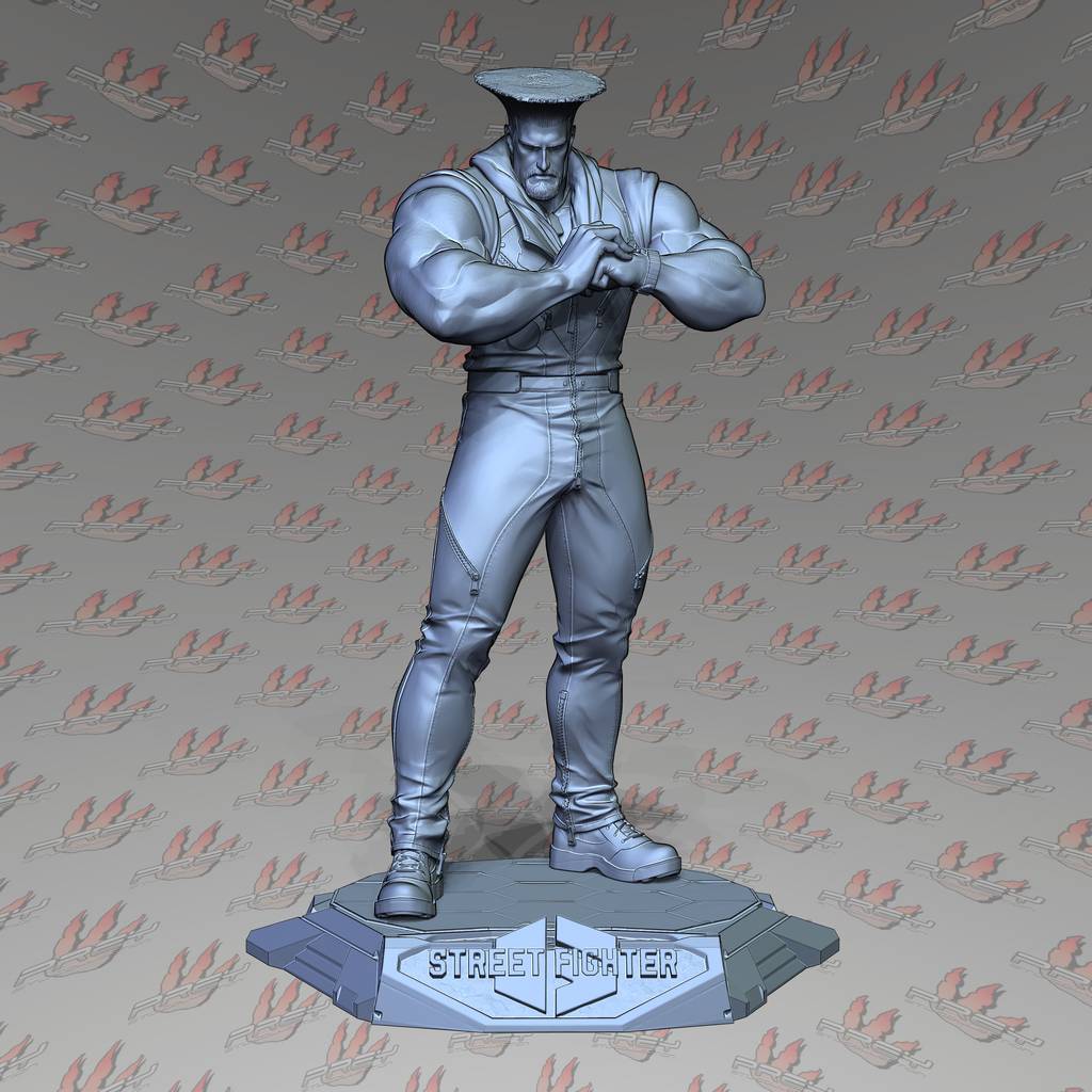 P站图纸印象馆 PCS 街头霸王 古烈 PCS 街头霸王 古烈