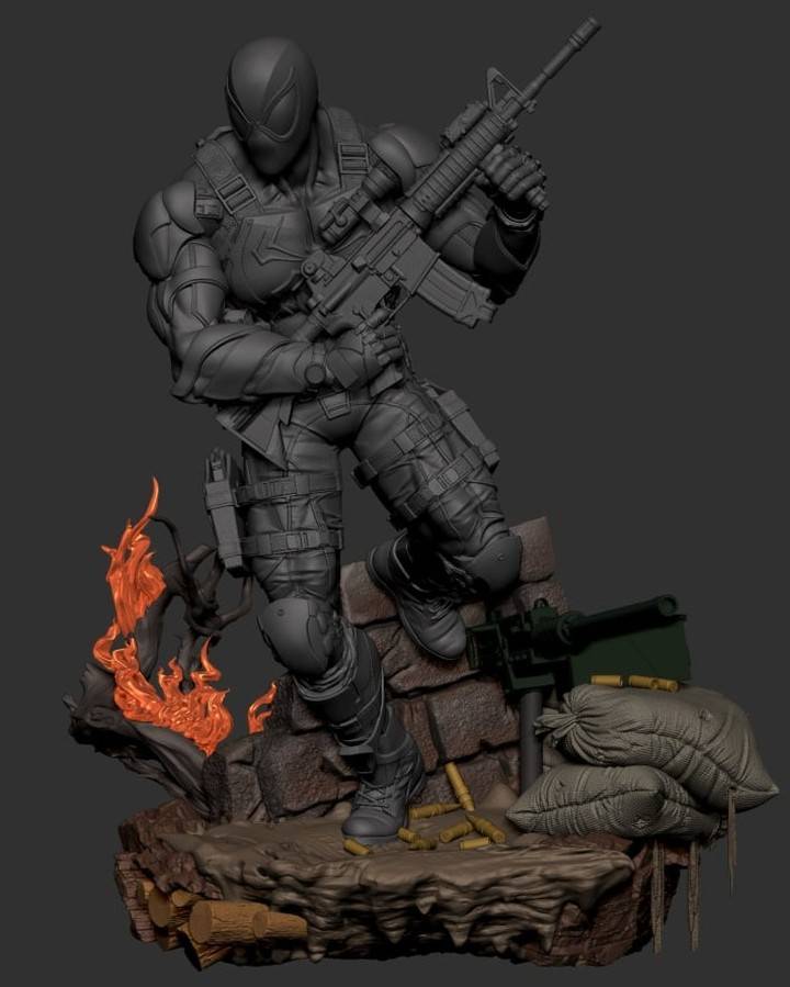 P站图纸印象馆 漫威 蜘蛛侠 漫威 蜘蛛侠