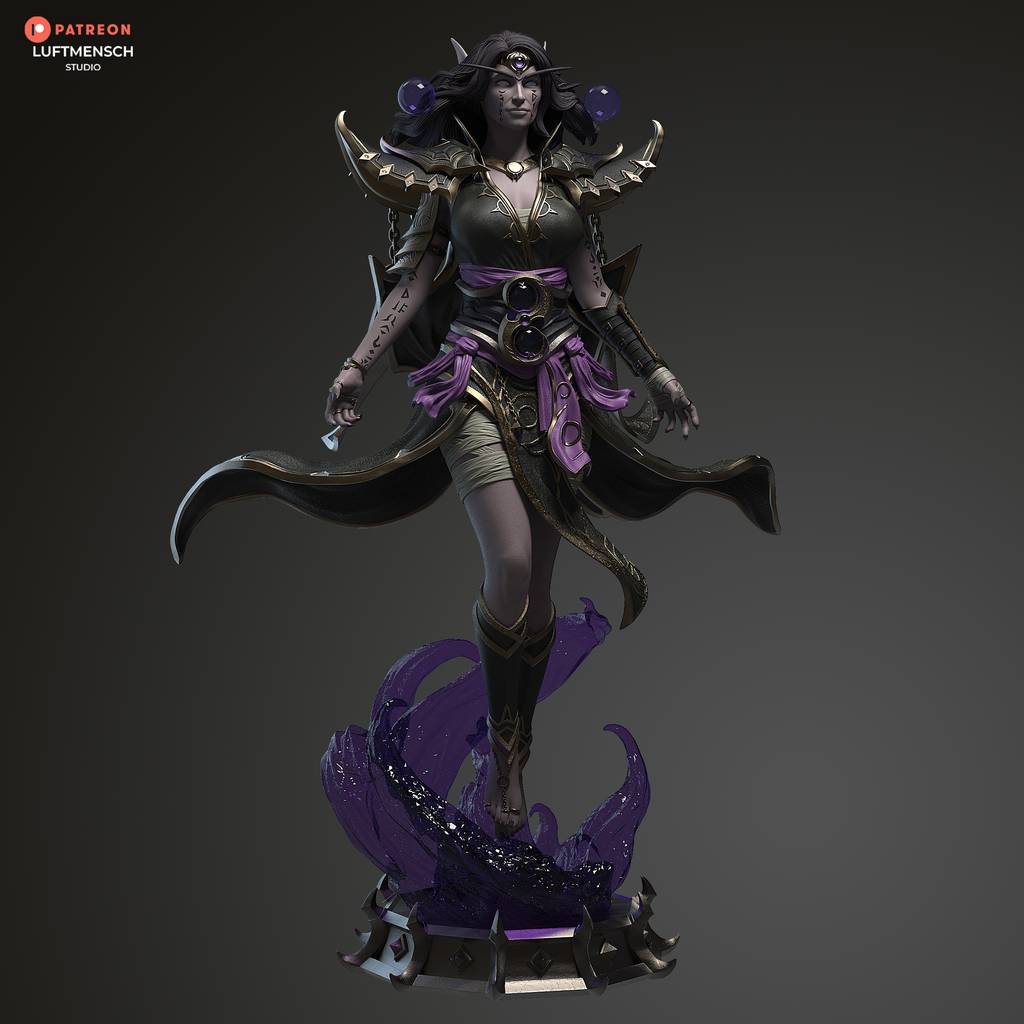 P站图纸印象馆 LuftMensch 魔兽世界 萨拉塔斯 LuftMensch 魔兽世界 萨拉塔斯