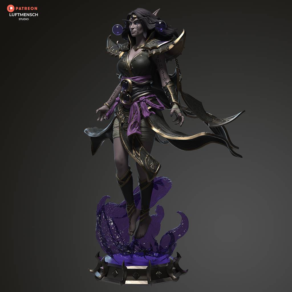 P站图纸印象馆 LuftMensch 魔兽世界 萨拉塔斯 LuftMensch 魔兽世界 萨拉塔斯