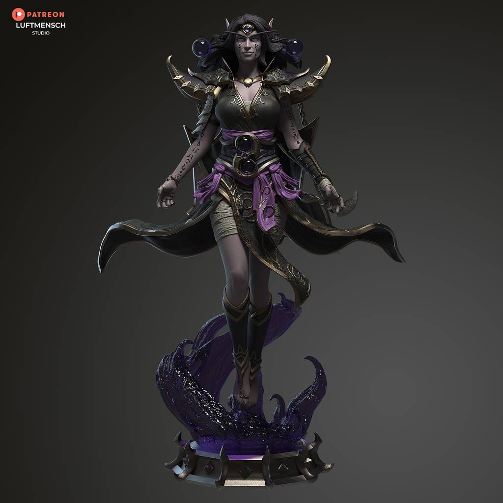 P站图纸印象馆 LuftMensch 魔兽世界 萨拉塔斯 LuftMensch 魔兽世界 萨拉塔斯