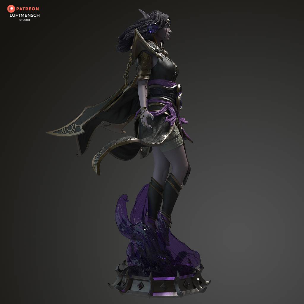 P站图纸印象馆 LuftMensch 魔兽世界 萨拉塔斯 LuftMensch 魔兽世界 萨拉塔斯