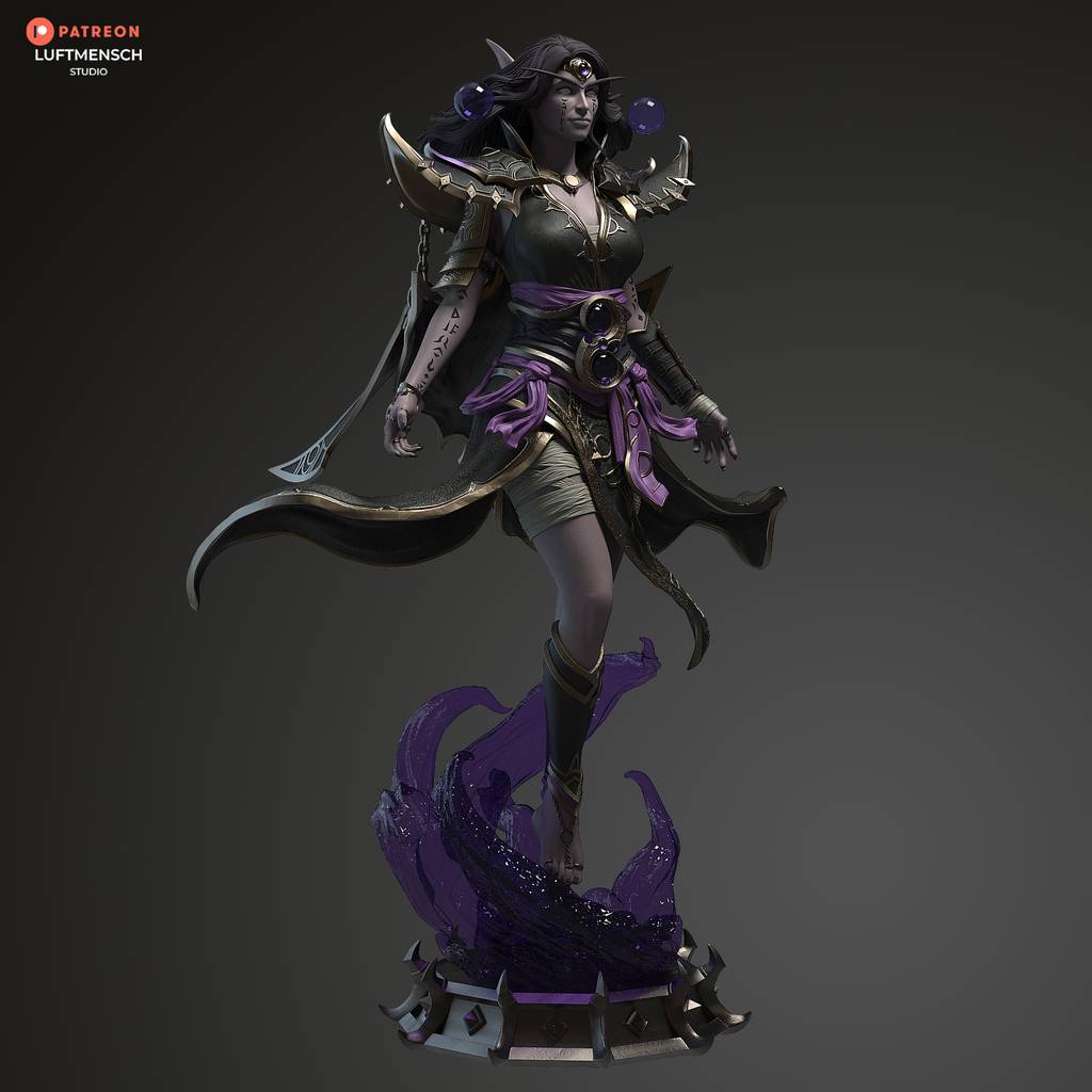 P站图纸印象馆 LuftMensch 魔兽世界 萨拉塔斯 LuftMensch 魔兽世界 萨拉塔斯