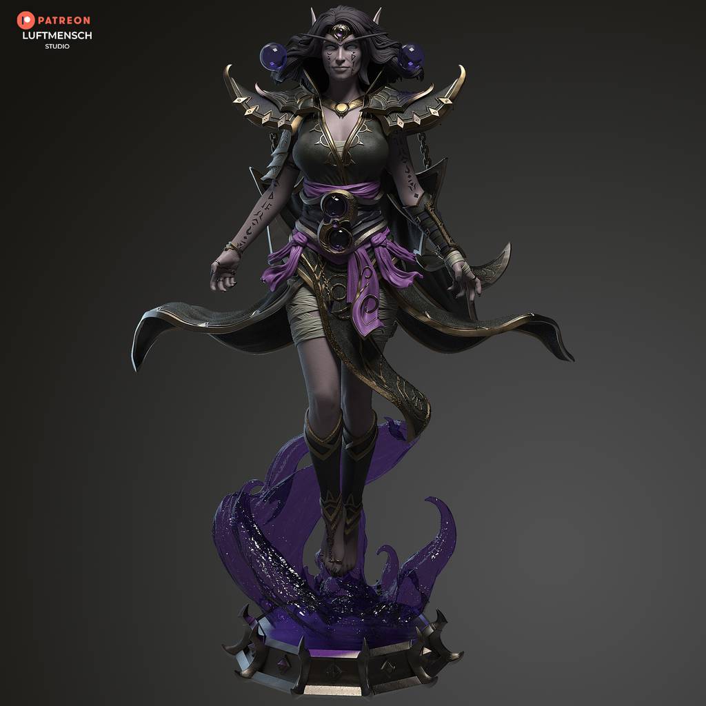 P站图纸印象馆 LuftMensch 魔兽世界 萨拉塔斯 LuftMensch 魔兽世界 萨拉塔斯