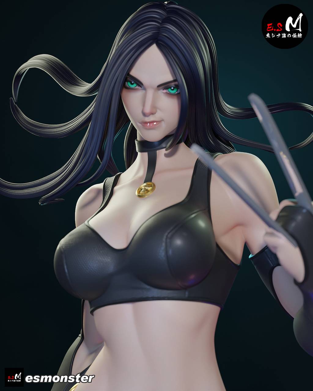 P站图纸印象馆 ESMonster 漫威 劳拉·金尼 ESMonster 漫威 劳拉·金尼