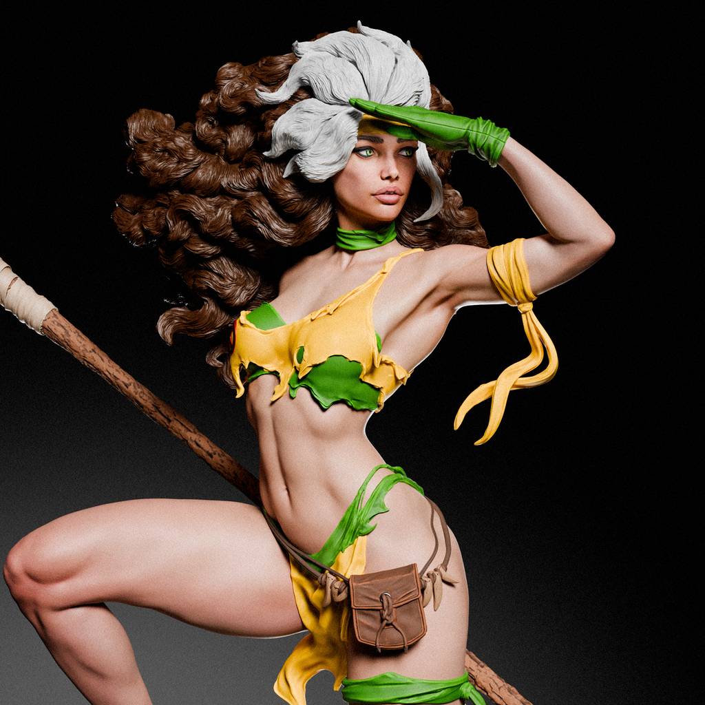 P站图纸印象馆 CA3D 漫威 罗刹女 CA3D 漫威 罗刹女