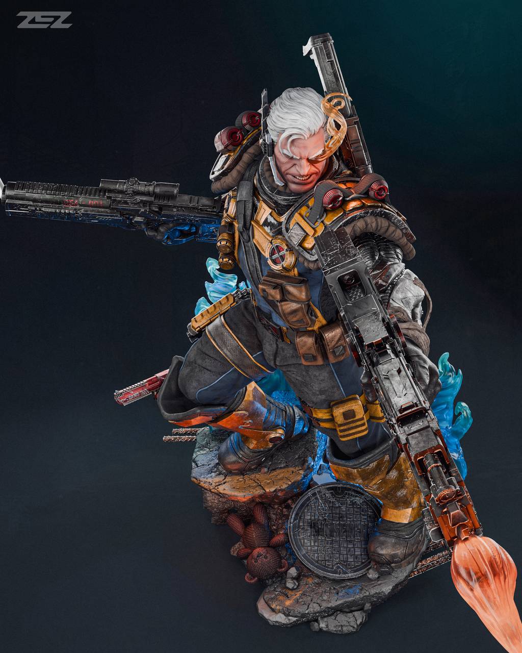 P站图纸印象馆 ZEZ STUDIOS 漫威 电索 ZEZ STUDIOS 漫威 电索