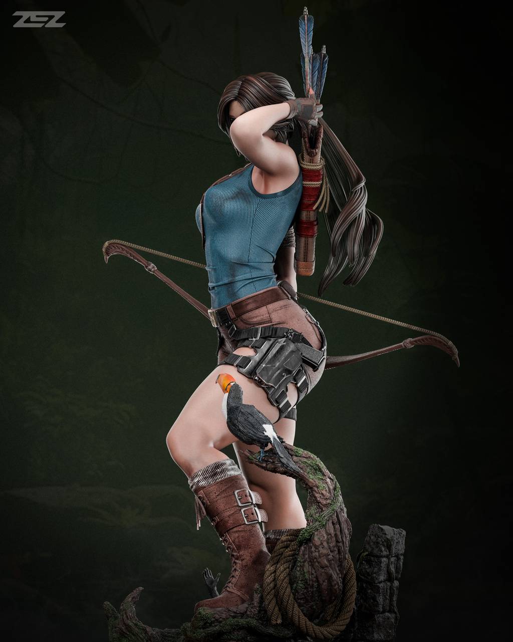 P站图纸印象馆 ZEZ STUDIOS 古墓丽影 劳拉·克劳馥 ZEZ STUDIOS 古墓丽影 劳拉·克劳馥