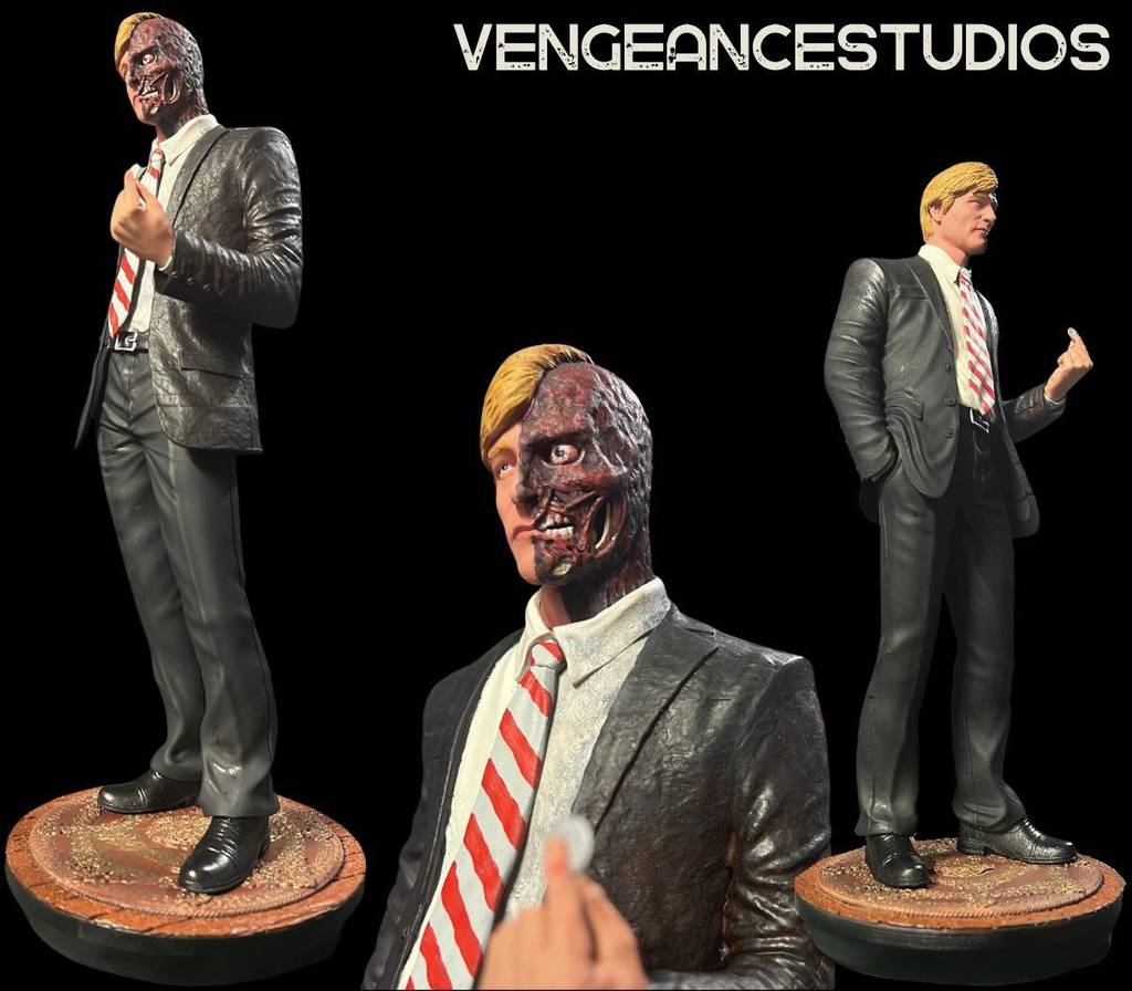 P站图纸印象馆 DC漫画 双面人 DC漫画 双面人