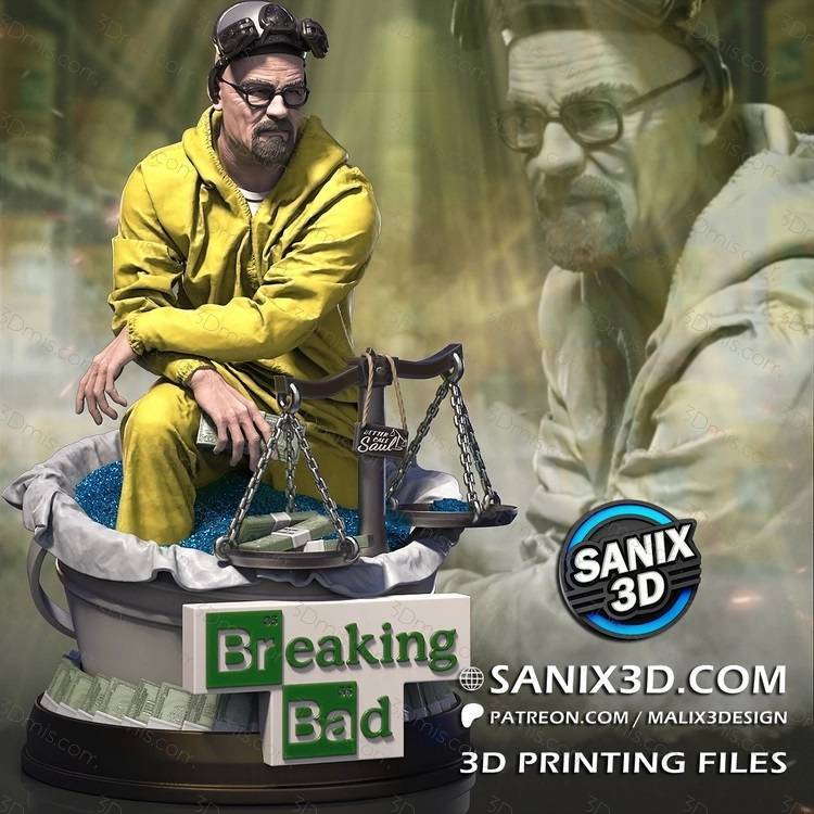 Sanix3d 绝命毒师 老白