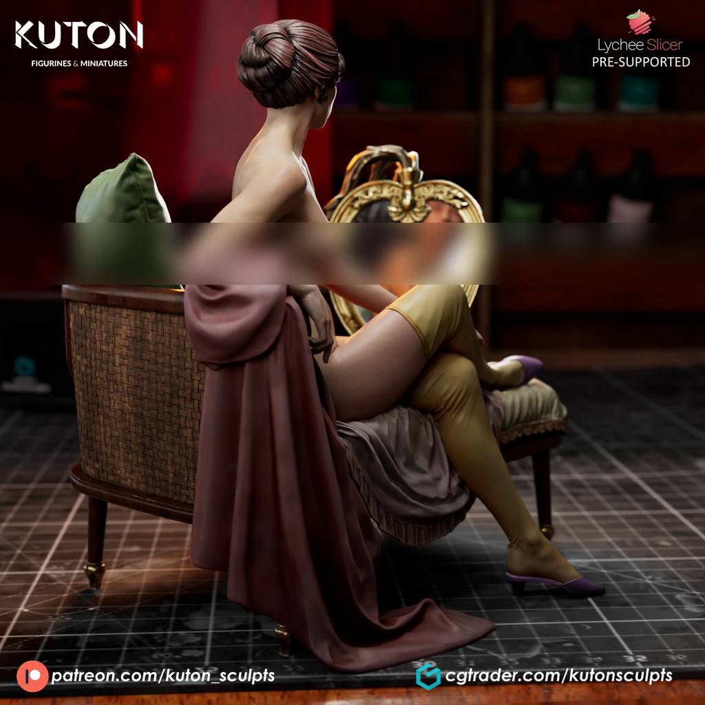 P站图纸印象馆 KUTON 化妆间的帕兰佩 KUTON 化妆间的帕兰佩