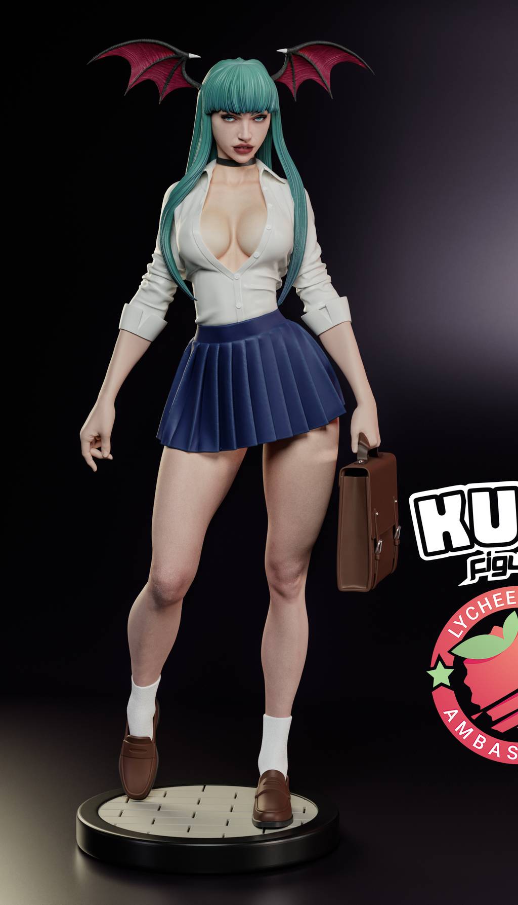 P站图纸印象馆 KuGo figures 恶魔战士 莫莉卡·安斯兰特 KuGo figures 恶魔战士 莫莉卡·安斯兰特